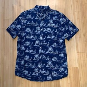 Nordstrom short-sleeved button down.